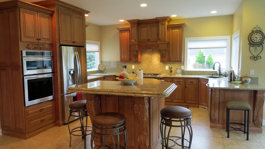 Warm and Inviting Kitchen in St. Charles
